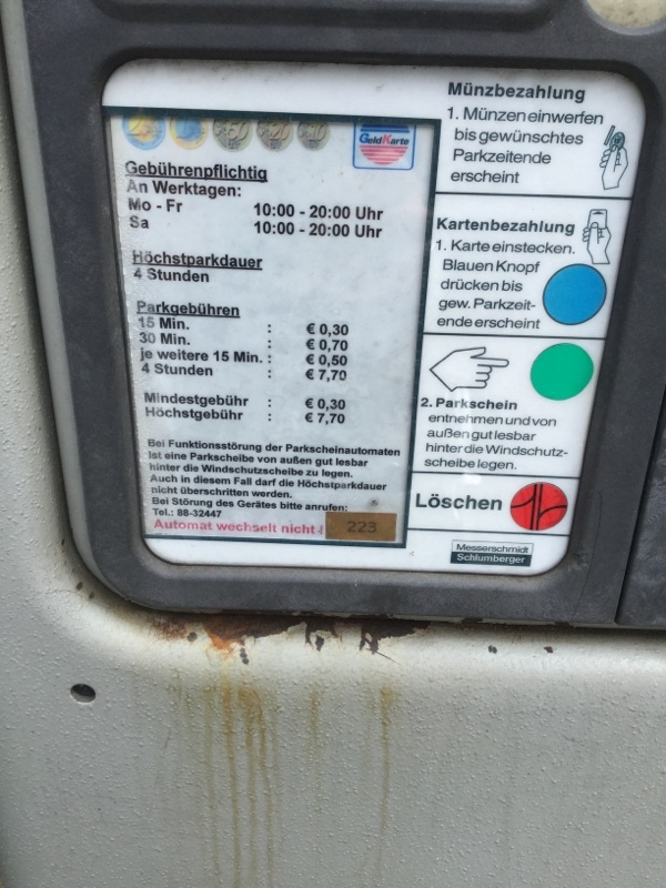 Street view of Schützenbahn Parkplatz