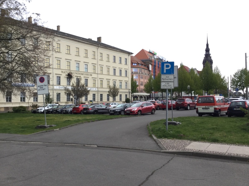 Street view of Parkplatz Naturkundemuseum
