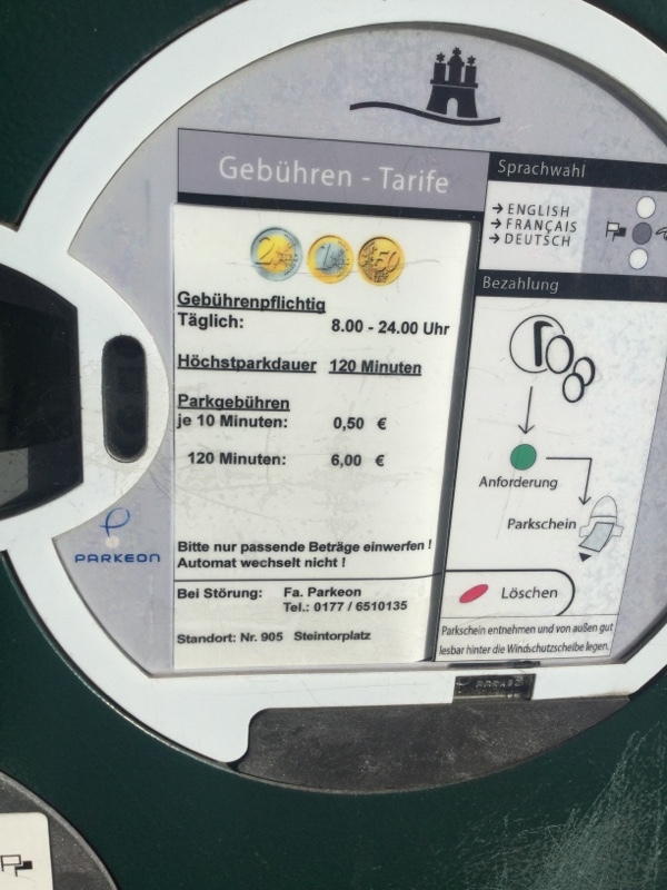 Street view of Steintorplatz Parking