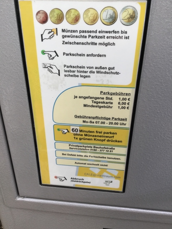 Street view of Privatparkplatz Bauhofstraße