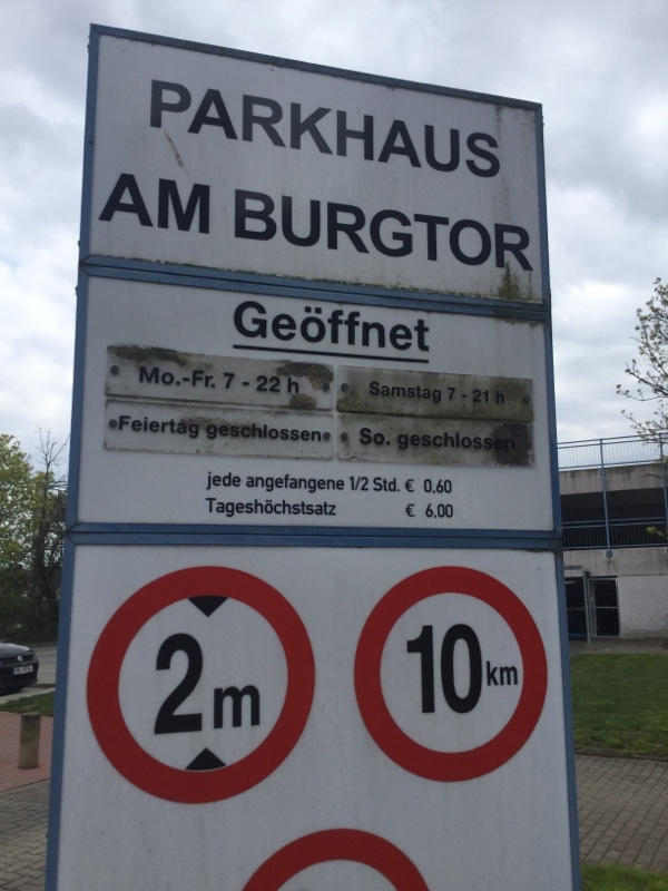 Street view of Parkhaus Am Burgtor