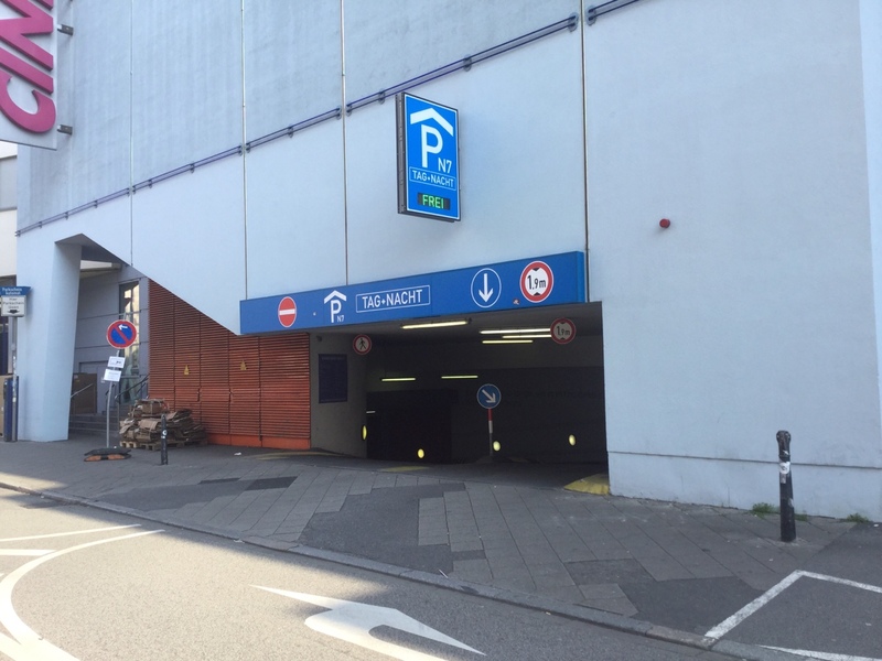 Street view of Tiefgarage Cinemaxx Mannheim N7