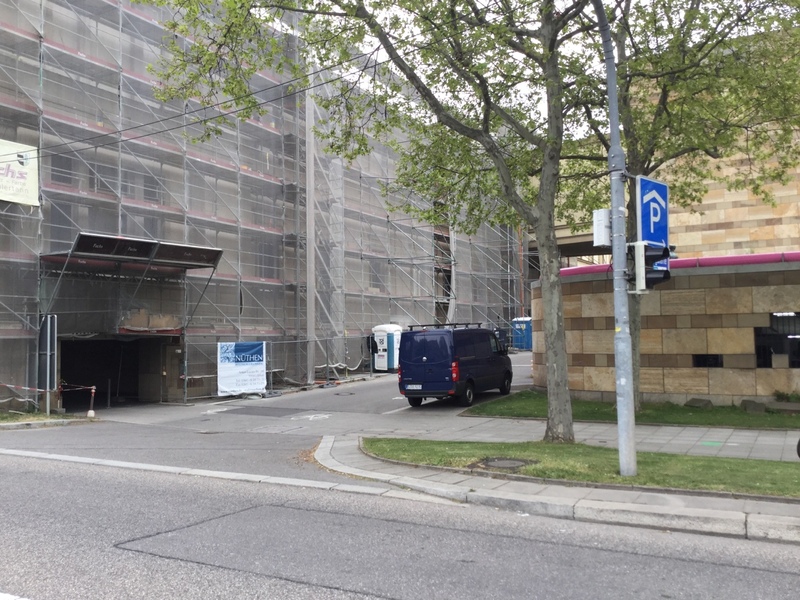 Street view of Parkgarage Staatsgalerie