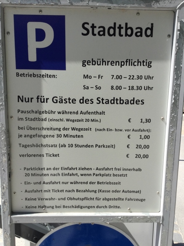 Street view of Stadtbad