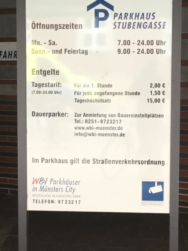 Street view of Parkhaus Stubengasse