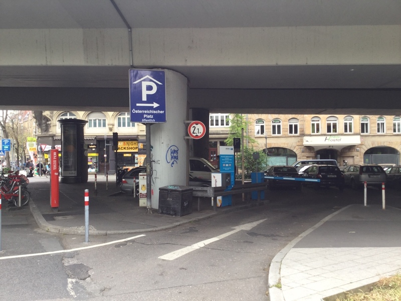 Street view of Parkhaus Österreichischer Platz