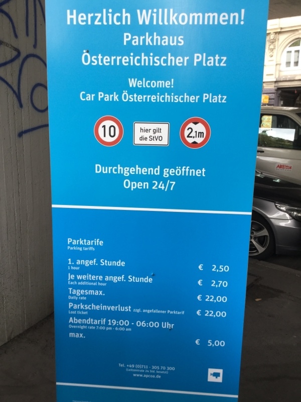 Street view of Parkhaus Österreichischer Platz