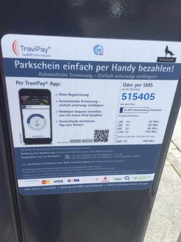 Street view of Schachtweg Parking Lot