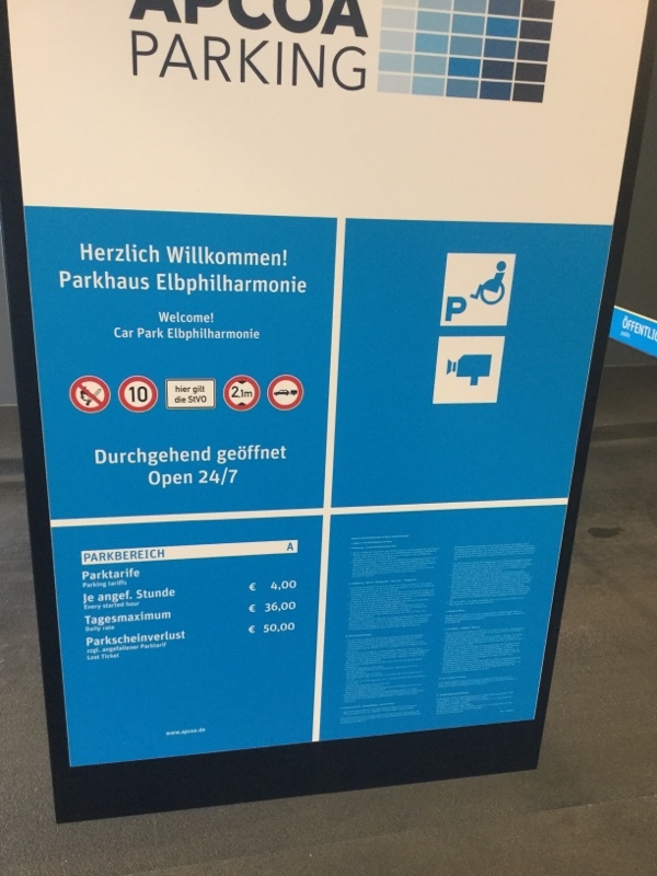 Street view of Parkhaus Elbphilharmonie