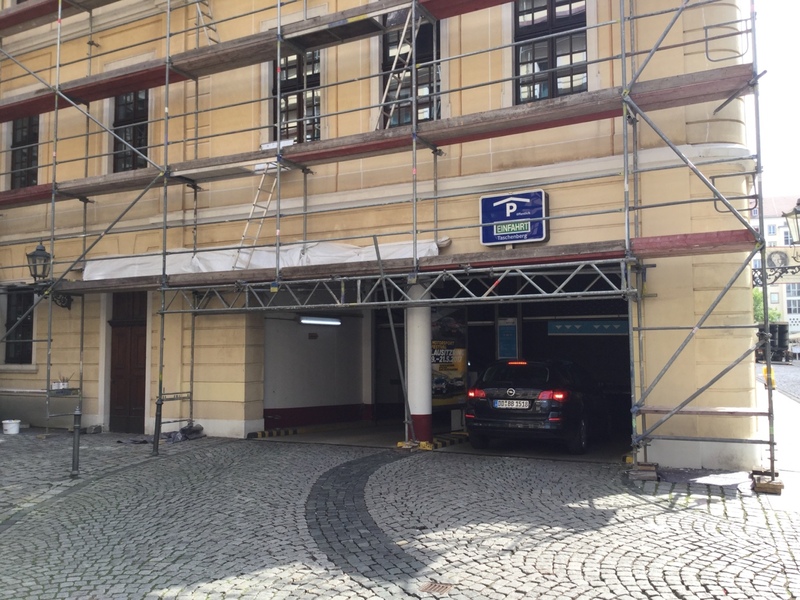 Street view of Parkgarage Taschenbergpalais