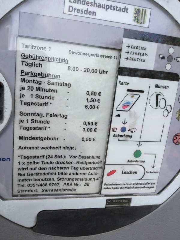 Street view of Sarrasanistraße Car Park