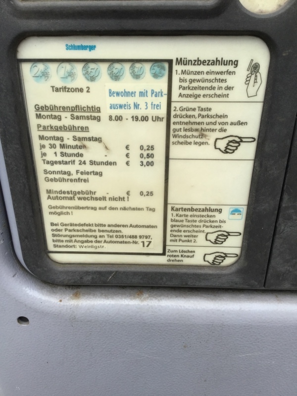 Street view of Parking Budapest street