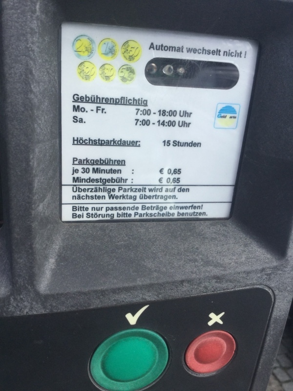 Street view of Schachtweg Parking Lot