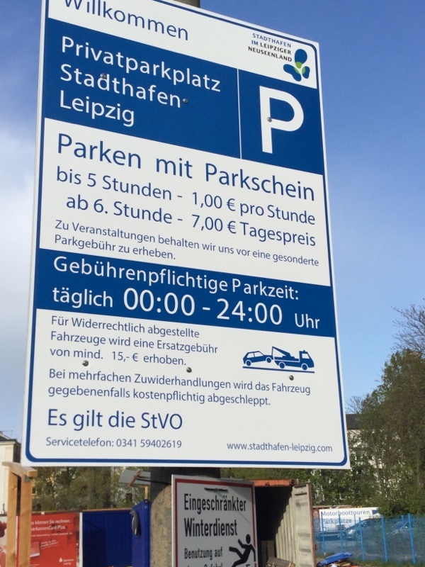 Street view of Privatparkplatz Stadthafen