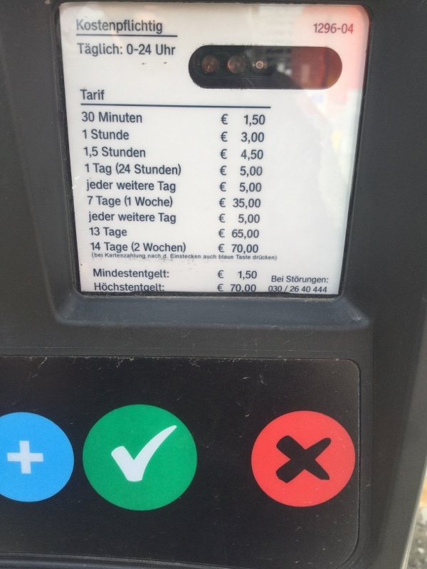 Street view of Parkplatz Hannover Hbf ZOB