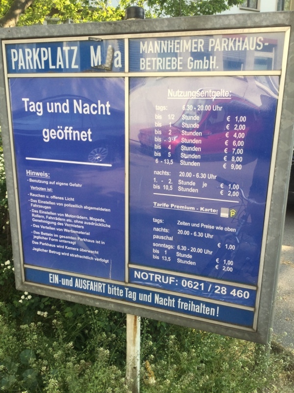 Street view of Parkplatz M4a