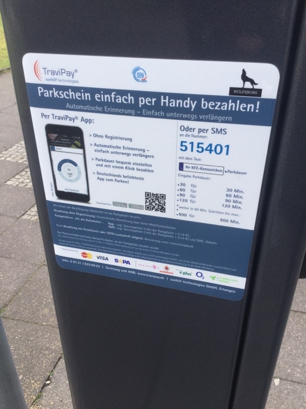 Street view of Parking lot Otto-Wels-Platz