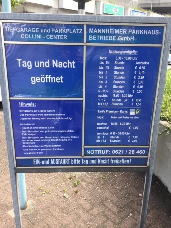 Street view of Tiefgarage Collini-Center