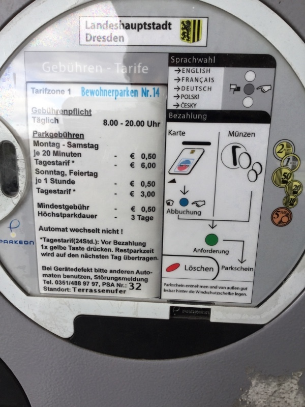 Street view of Terrassenufer Car Park