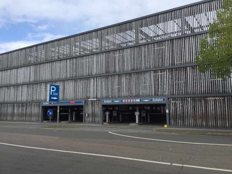 Street view of Parkhaus Leipziger Zoo