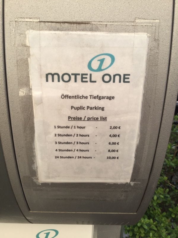 Street view of Motel One