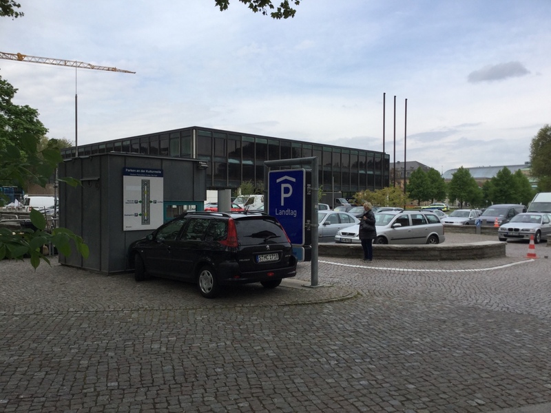 Street view of Parkgarage Landtag