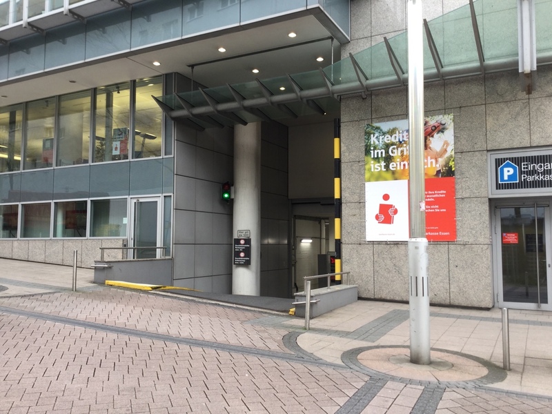 Street view of Sparkasse