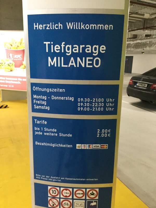 Street view of Tiefgarage Milano