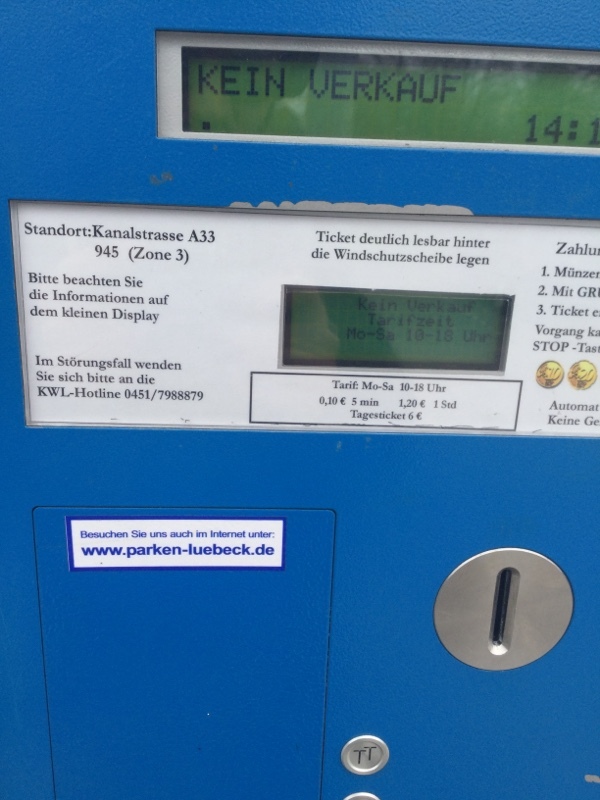 Street view of Kanalstraße Parkplatz