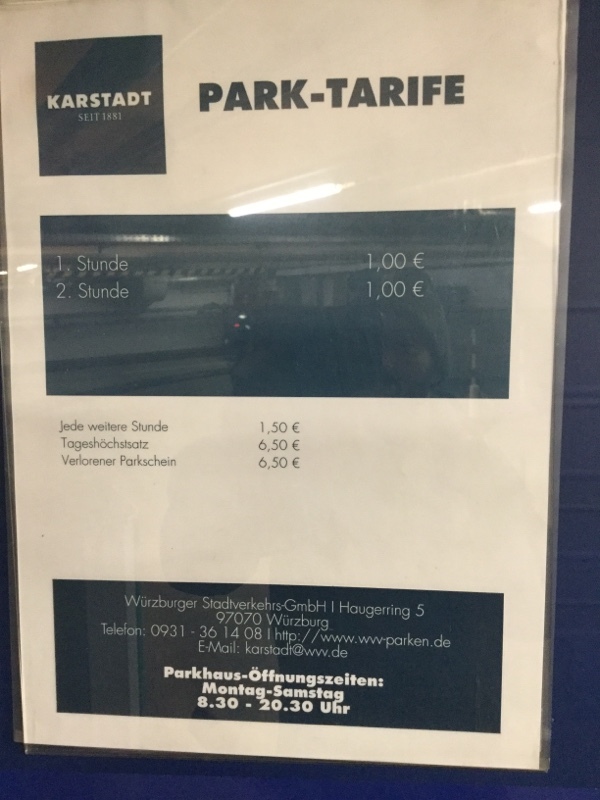 Street view of Parkhaus Karstadt