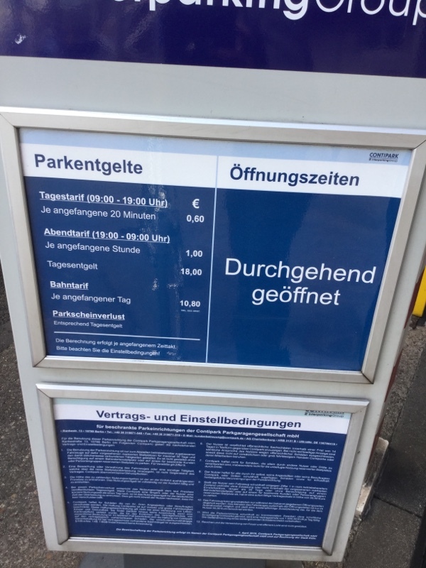 Street view of Tiefgarage Hauptbahnhof