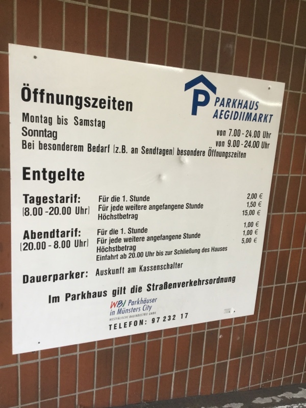 Street view of Parkhaus Aegidiimarkt