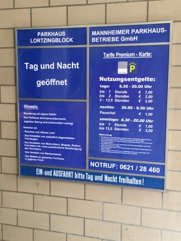 Street view of Parkhaus Lortzingblock