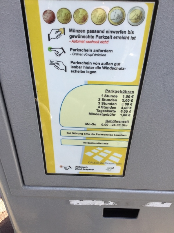 Street view of Goldschmidtstraße Lot