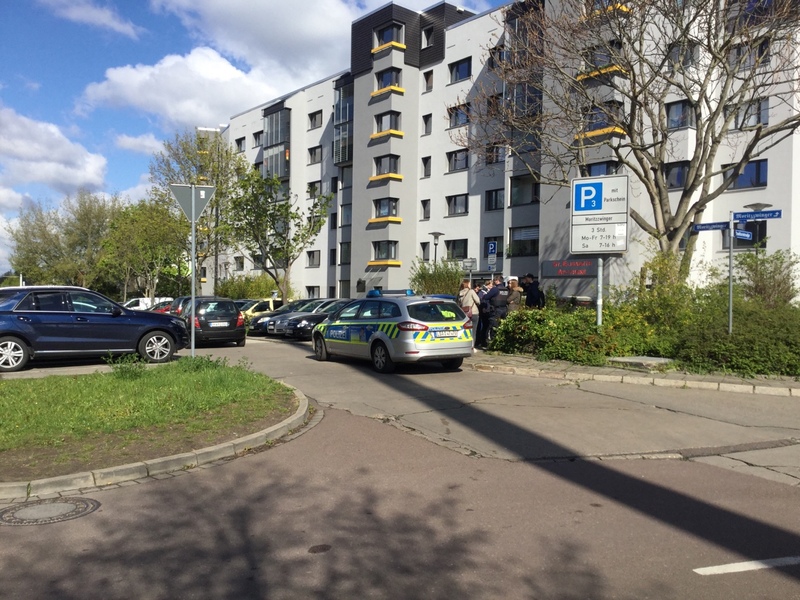 Street view of Cathedral Square Garage