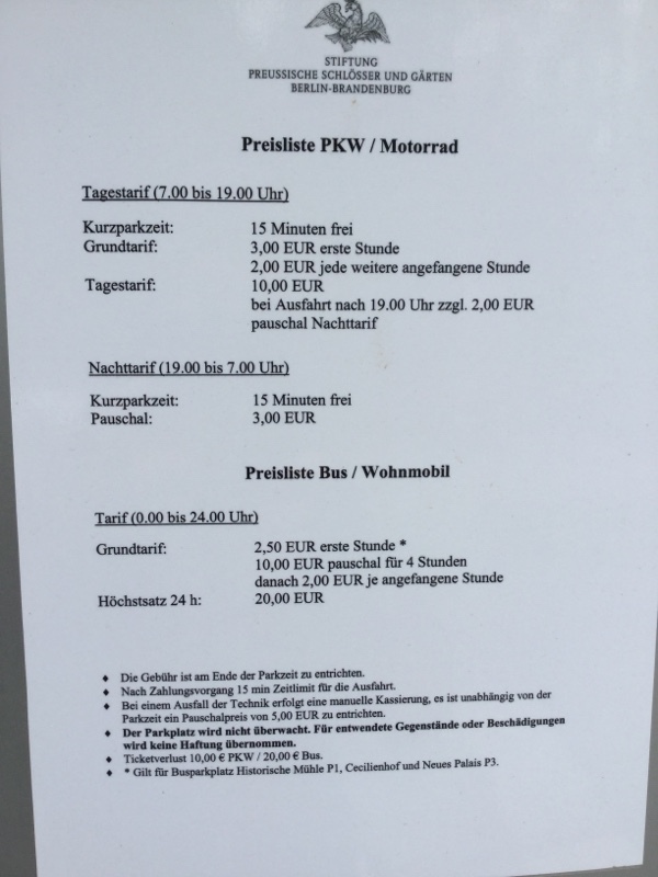 Street view of Park Sanssouci P3 Am Neuen Palais