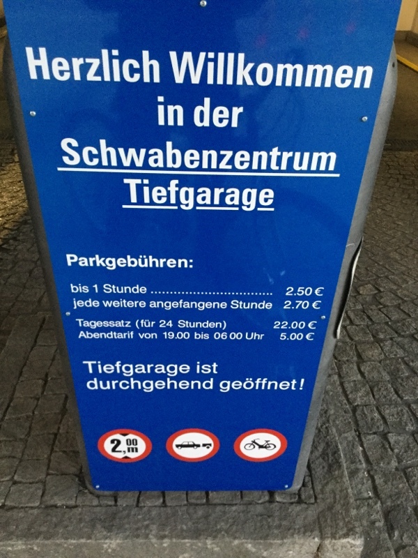 Street view of Schwabenzentrum Tiefgarage