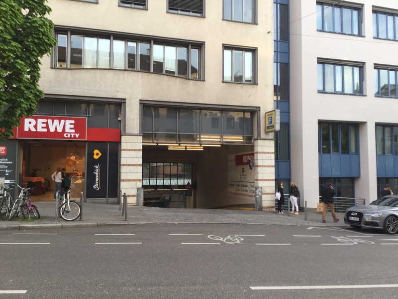 Street view of Rewe City