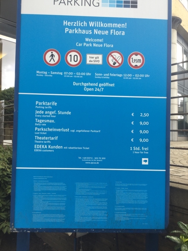 Street view of Parkhaus Neue Flora