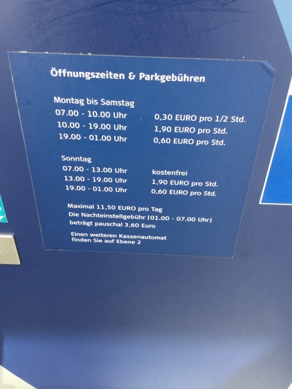 Street view of Parkgarage Annahof