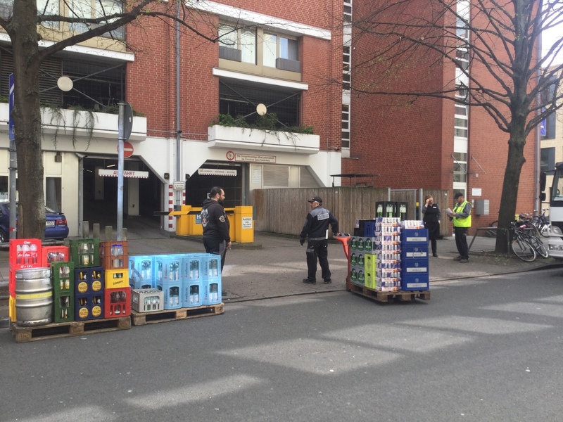 Street view of Crown Plaza Schweizerhof Garage
