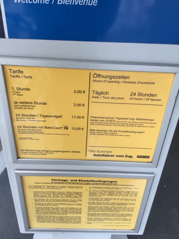 Street view of Hauptbanhof