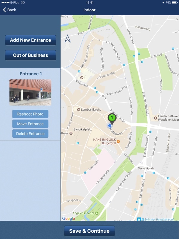 Street view of Parkhaus Alter Steinweg