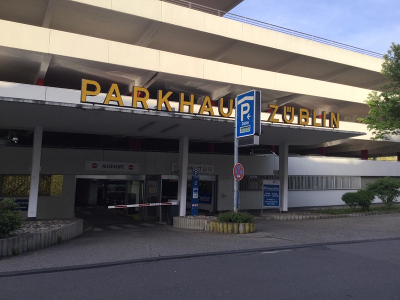 Street view of Parkhaus Züblin