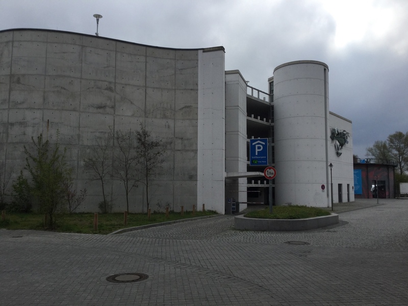 Street view of Schiffbauergasse