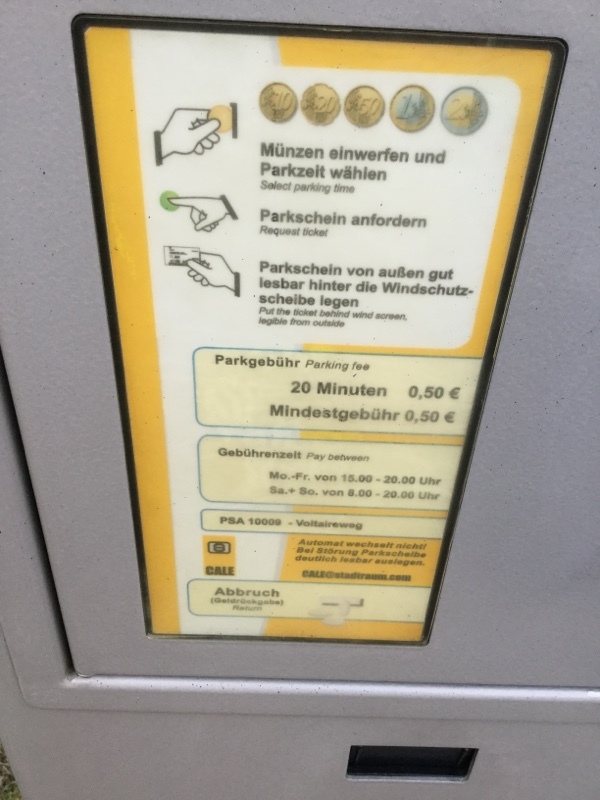 Street view of Park Sanssouci P2 Voltaireweg