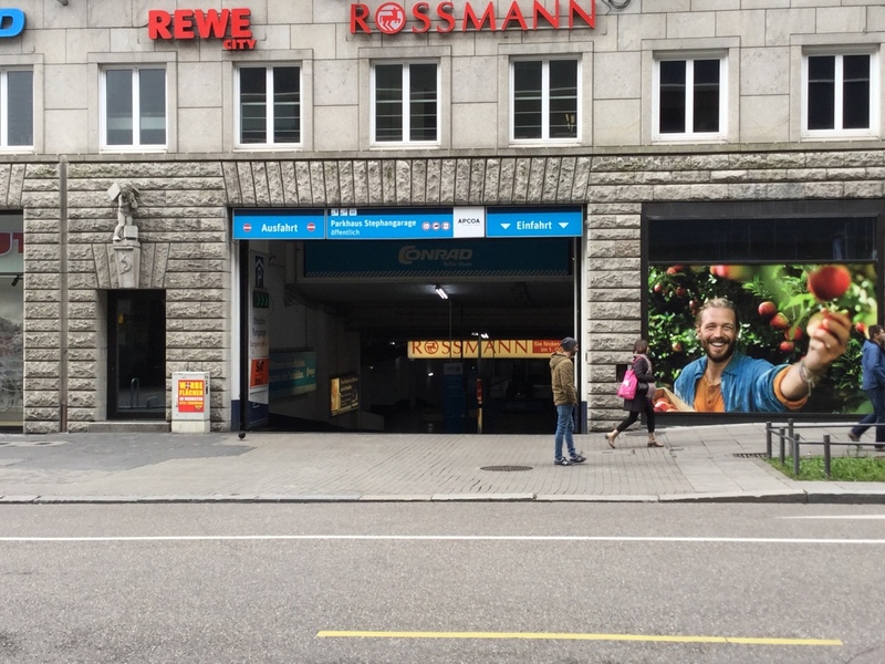 Street view of Parkhaus Stephangarage