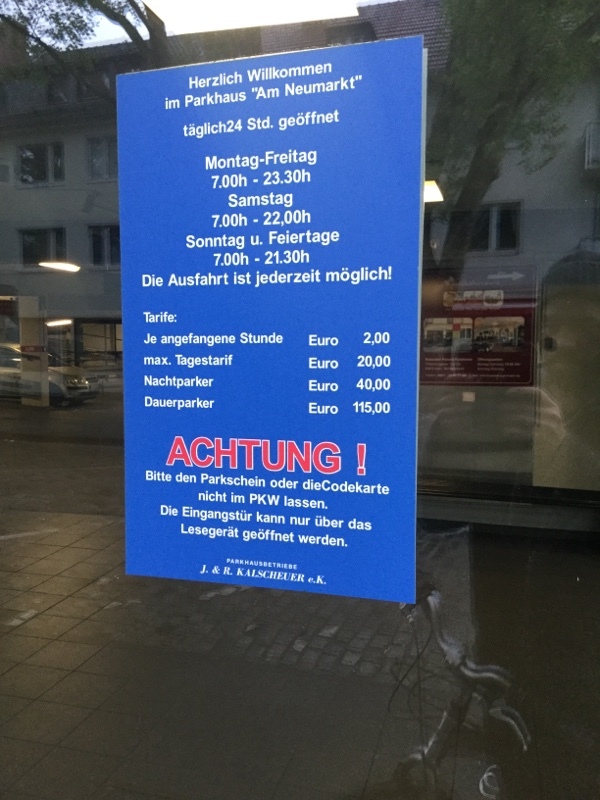 Street view of Parkhaus Am Neumarkt