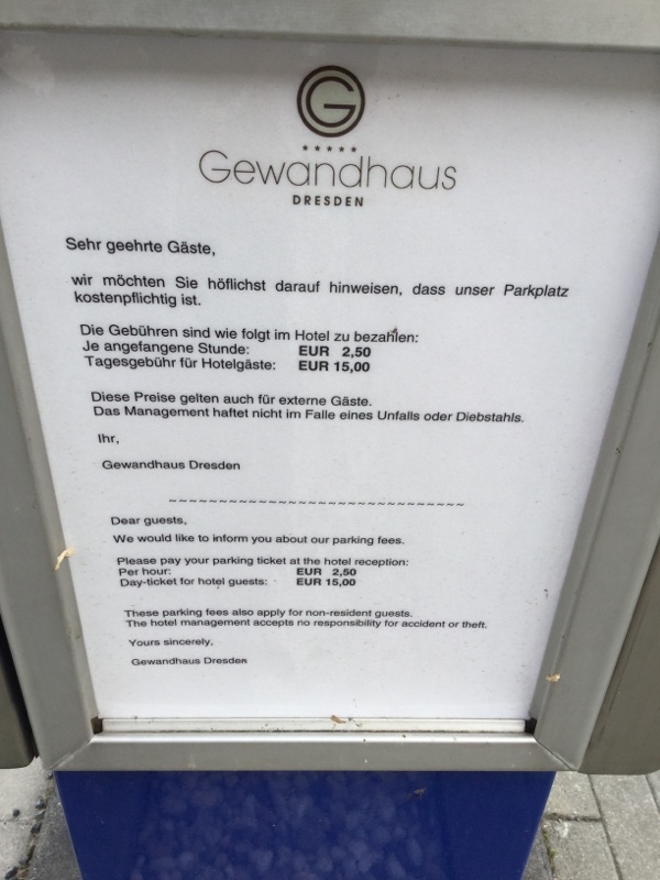 Street view of Gewandhaus