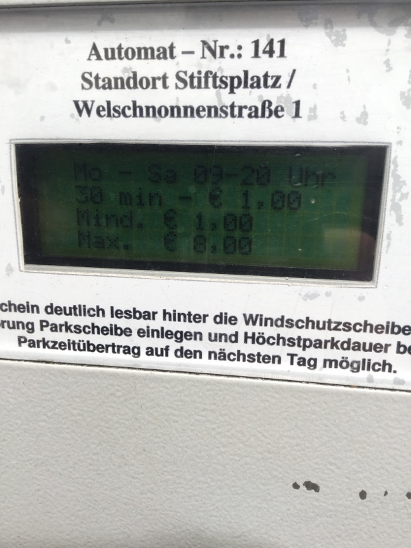 Street view of Stiftsplatz